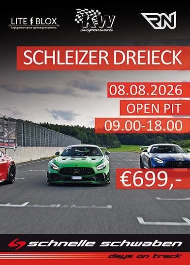 Trackday Schleizer Dreieck Samstag 8.8.2026